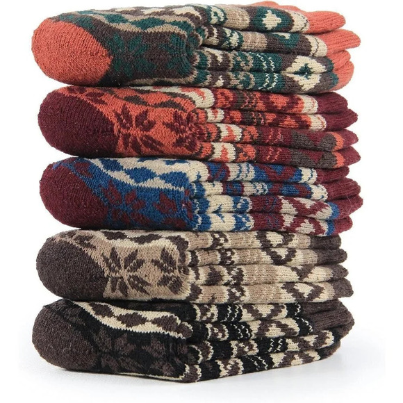 Women Warm Winter Thick Boots  Socks Christmas Gift Box - Picture 2 of 9